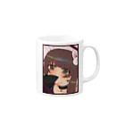 撃神さんのおうちのうさぎっ娘のヒミツ Mug :right side of the handle