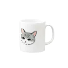 こるどアンテナのにゃめねこ Mug :right side of the handle