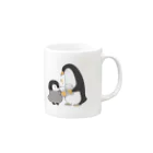 ペンペンちゃんの乾杯！ペンギン マグカップの取っ手の右面