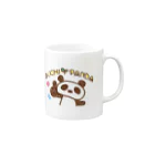 sippo no oekakiyasanのOUCHI PANDA マグカップの取っ手の右面