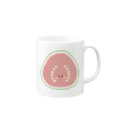 cotton-berry-pancakeのグァバちゃん Mug :right side of the handle