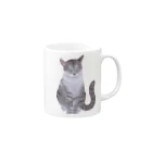 muramotochihiroのギザ耳CAT Mug :right side of the handle