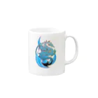 Ａ’ｚｗｏｒｋＳのBLUE DRAGON Mug :right side of the handle