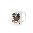 チナップあにまるマートのぜつめつきぐしゅ１ 〜japan〜 Mug :right side of the handle