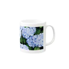 い　ぬ　𓍯の紫陽花 Mug :right side of the handle