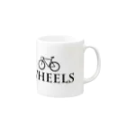 Wheelsのchari #01 Mug :right side of the handle