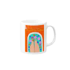 天然記念物のRelax time Mug :right side of the handle