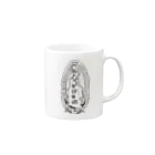 af698t66の猫マリア Mug :right side of the handle