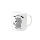 ゆるり舎のHave a nice day! Mug :right side of the handle