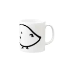 田中デザイン倶楽部のピヨちゃん Mug :right side of the handle