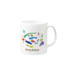 Kids Designer's Shopの海の中の世界 Mug :right side of the handle