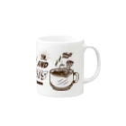 420 MUSIC FACTORYのCoffee＆Cannabis（コーヒーと大麻）　#2 Mug :right side of the handle