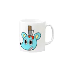 くそねずみのなぞのねずみ Mug :right side of the handle