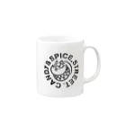 Candy&Spice,Street. Apparel のCandy&Spice,Street. ブランドロゴ マグカップ Mug :right side of the handle