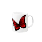 Hope and DreamのBlood orchid Mug :right side of the handle