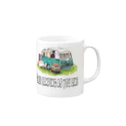 Dreams for the futureのFREE CAMPING AS YOU LIKE Mug :right side of the handle