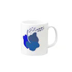 babyblueeyesの禁断の果実 Mug :right side of the handle