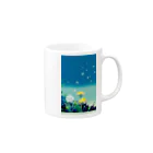 川野隆司の蒲公英-02 Mug :right side of the handle