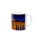 GALLERY misutawoのハンガリー ブダペストの夜景 Mug :right side of the handle