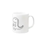 AsutAのトカゲちゃん Mug :right side of the handle