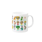 三遊亭フリーザの新潟のおのちゃん Mug :right side of the handle