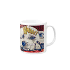 W.K.SのWHAAT！DOG Mug :right side of the handle