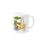 よいこのきんぎょの公衆電話 Mug :right side of the handle