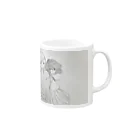 行本志穂子の溶解度マイナス Mug :right side of the handle