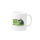 あおがねミラクルショッピングのカタパルトくん Mug :right side of the handle