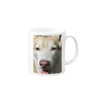 Husky'S Herb Gardenのバイアイ・ハスキー Mug :right side of the handle