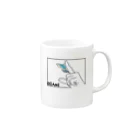 オガミのさなぎマグカップ Mug :right side of the handle