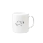 たまやのれおくん Mug :right side of the handle