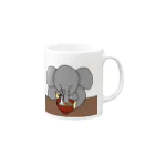 ＋Whimsyのお雑煮だぞう Mug :right side of the handle