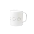 kamaboko_chanのみつごおばけ Mug :right side of the handle