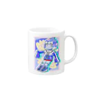 新・海底堂のシャーク・シャク・シャークくん Mug :right side of the handle