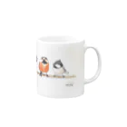 DOTEKKOの-​KARA ​N​o​.​1-​ ​B​i​r​d​ ​c​a​l​l  Mug :right side of the handle