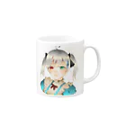 kanataショップのかなよんver.2021年冬 ｢メイドマグカップ！｣ Mug :right side of the handle