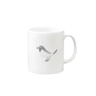 wagtail's galleryのセキレイ Mug :right side of the handle