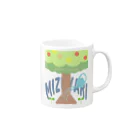 すぷらのすぷらフェスティバル2021 MIZUYARI Mug :right side of the handle