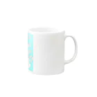 QC-みくうのぷかぷかミクルート2 Mug :right side of the handle