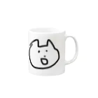 ひなたの微妙な顔のねこ Mug :right side of the handle