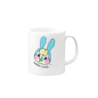 蜜林(みつばやし)のねこうさ Mug :right side of the handle