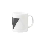 YükaCh!ka(ユカチカ)のサンカク−3 Mug :right side of the handle