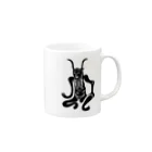 tuge9999の角大師 Mug :right side of the handle