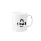 stovenのcafe STOVEN マグカップの取っ手の右面