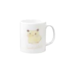 動物園のハムスターのきなこ Mug :right side of the handle