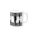 わがままに、麗しくの男の子１ーＢ Mug :right side of the handle