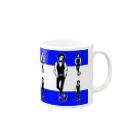 わがままに、麗しくの男の子１ーＢ Mug :right side of the handle