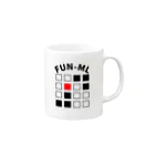 FUN-MLのFUN-MLロゴ Mug :right side of the handle