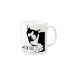 TAKUMIの笑い猫 Mug :right side of the handle